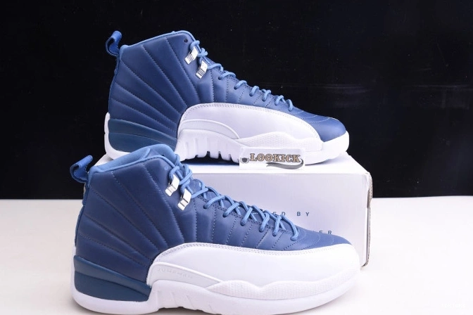 Cheap TBK Retro Stone Jordan 12 130690-404 Air Blue 0710